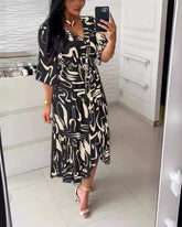 Bellvara™ - Elegant Midi Dress